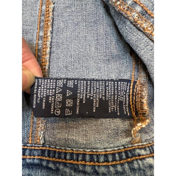 Tommy Hilfiger Baby Denim Jacket 12-18 Months Blue Jean Ruffle Button-Up - Picture 5 of 13